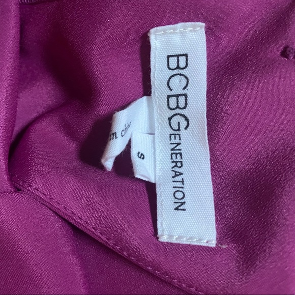 BCBGeneration Dress size S Beautiful berry color - Picture 10 of 10